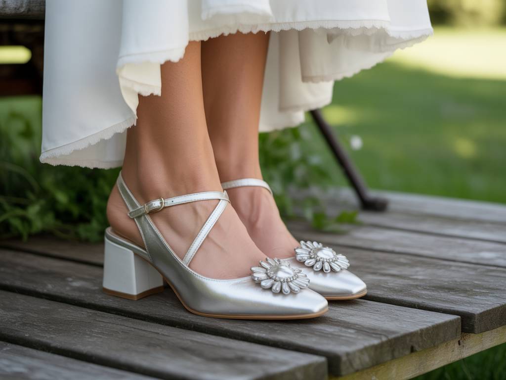 10 idées de chaussures de mariée stylées et confortables pour le grand jour